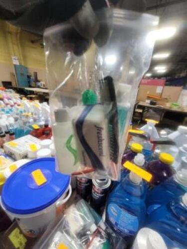 DESCRIPTION: (4) PACKS OF TOILETRIES INFORMATION: TRAVEL TOOTHBRUSH, SOAP, RAZOR, ECT QTY: 4