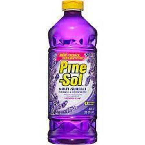 DESCRIPTION: (1) ALL PURPOSE CLEANER BRAND/MODEL: PINE-SOL #222677 INFORMATION: LAVENDER RETAIL$: $6.52 EA SIZE: 48 FL OZ QTY: 1