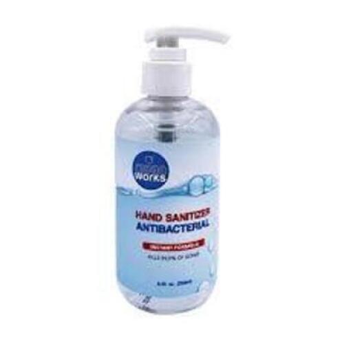 DESCRIPTION: (6) HAND SANITIZER BRAND/MODEL: CLEAN WORKS RETAIL$: $4.15 EA SIZE: 8 OZ QTY: 6