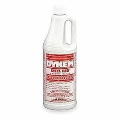 DESCRIPTION: (4) STEEL RED LAYOUT FLUID BRAND/MODEL: DYKEM RETAIL$: $31.00 EA SIZE: 930 ML QTY: 4