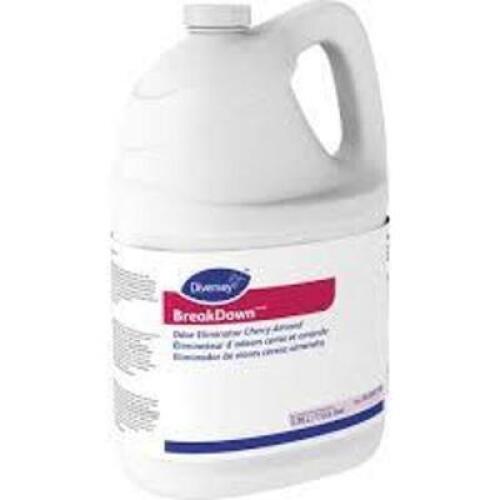 DESCRIPTION: (2) ODOR ELIMINATOR CONCENTRATE BRAND/MODEL: DIVERSEY BREAKDOWN INFORMATION: CHERRY RETAIL$: $64.16 EA SIZE: 1 GALLON QTY: 2