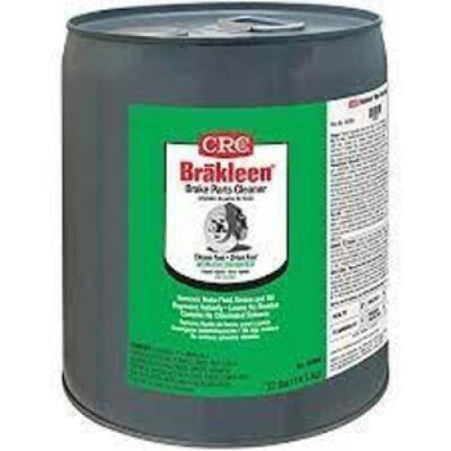 DESCRIPTION: (1) BRAKE CLEANER AND DEGREASER BRAND/MODEL: CRC #32HF18 RETAIL$: $188.33 EA SIZE: 5 GALLON QTY: 1