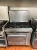36" STAINLESS STEEL 6-BURNER NATURAL GAS RANGE WITH OVEN - 2