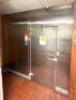 WALK-IN COOLER UNIT WITH STAINLESS STEEL PLATING ON (2) SIDES AND (2) SIDE DOORS - 3