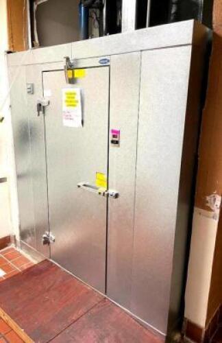 WALK-IN FREEZER UNIT WITH STAINLESS FLOOR