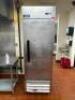 1-DOOR STAINLESS STEEL REACH-IN FREEZER ON CASTERS - 2