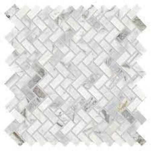 8 SQ FT STONE DECOR FOG 11 IN. X 12 IN. X 10 MM MARBLE MOSAIC FLOOR AND WALL TILE BRAND/MODEL DALTILE RETAIL PRICE: $11.98 SQ FT THIS LOT