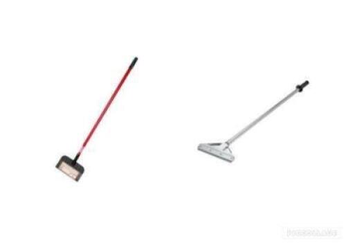 8 IN. WIDE ADJUSTABLE RAZOR FLOOR SCRAPER & BIG BULLY 12 IN. FLOORING SCRAPER BRAND/MODEL QEP RETAIL PRICE: $34.99 EACH THIS LOT IS SOLD B