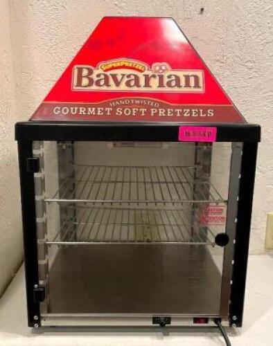 2-TIER FOOD WARMING MERCHANDISING CABINET