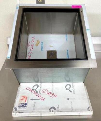 STAINLESS STEEL 50 LB. DROP-IN ICE BIN