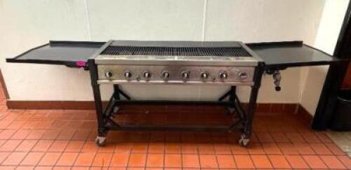 8-BURNER PROPANE GRILL