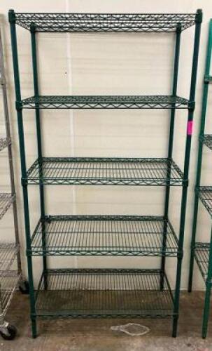 3' 5-TIER WIRE SHELVING UNIT