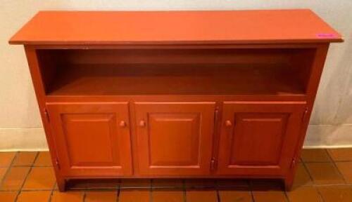 3-DOOR WOODEN CABINET