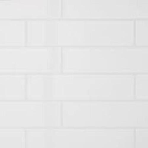 36 SQ FT RESTORE 3 IN. X 12 IN. CERAMIC BRIGHT WHITE SUBWAY TILE BRAND/MODEL DALTILE RETAIL PRICE: $3.56 SQ FT THIS LOT IS SOLD BY THE SQ