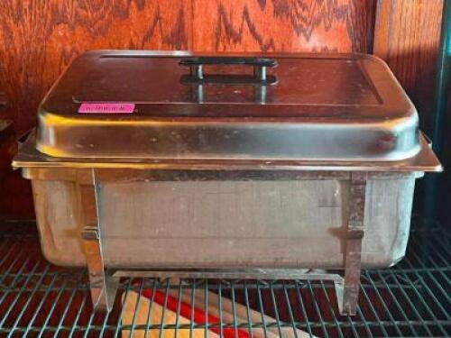 (2) STAINLESS STEEL CHAFER DISH SETS