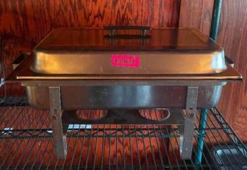 (3) STAINLESS STEEL CHAFER DISH SETS