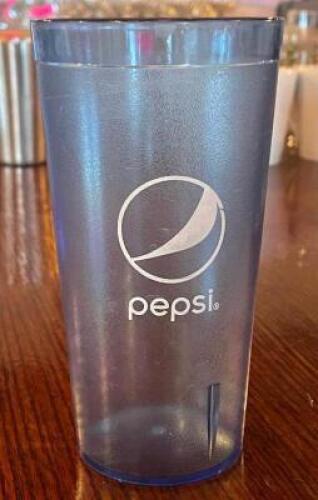 (12) - CT. SET OF PEPSI BRANDED BEVERAGE GLASSES