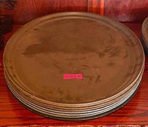 (8) - 27" SERVING TRAYS