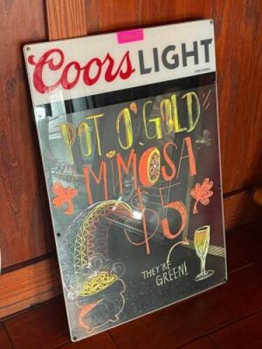 COORS LIGHT BAR DISPLAY