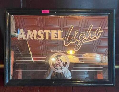 AMSTEL LIGHT / PGA BRANDED MIRROR