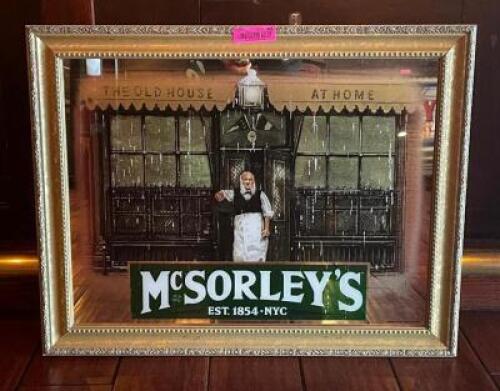 28" MCSORLEYS / BRANDED PUB MIRROR
