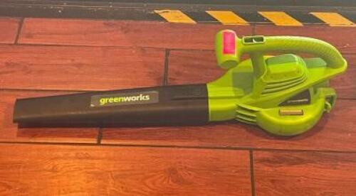 GREEN WORKS ELECTRIC LEAF BLOWER