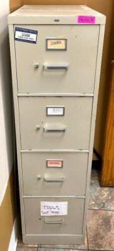 4-DRAWER FILING CABINET