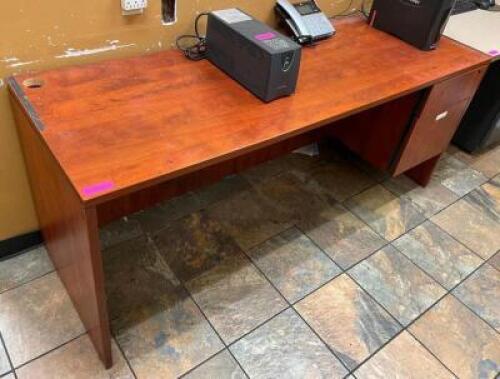 2-DRAWER OFFICE DESK