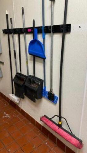 ASSORTED CLEANING SUPPLIES AS SHOWN