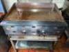 36" FLAT GRILL W/ STAINLESS STAND - 2