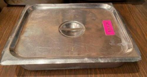 HALF SIZE STAINLESS INSERT W/ LID
