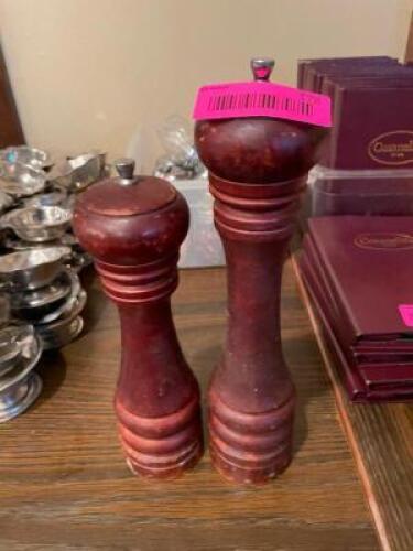 (2) PEPPER MILLS