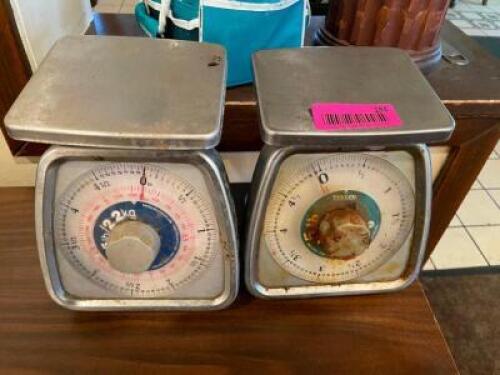 (2) PORTION SCALES.