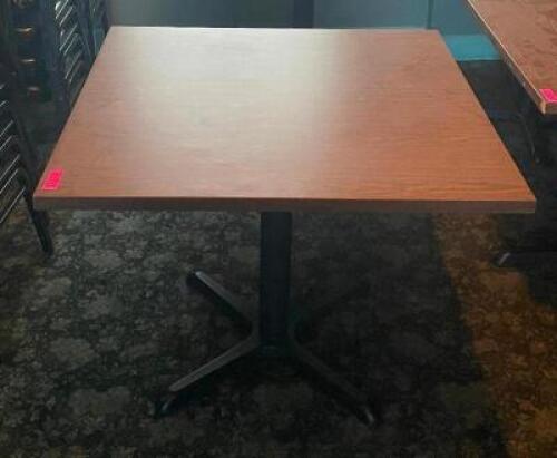 36" SQUARE DINNING TABLE