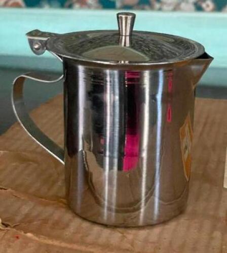 (20) - CT. SET OF STAINLESS STEEL 10 OZ. TEAPOTS