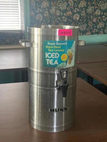 BUNN ICED TEA DISPENSER WITHOUT LID