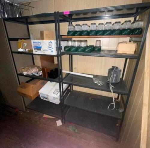 (2) - PC. SHELVING UNIT SET