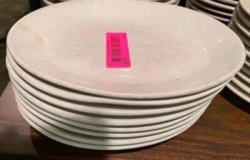 (24) 9.5" OVAL PLATTERS