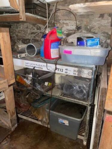 LARGE GROUP OF ASSORTED HARDWARE / TOOLS / SUPPLIES