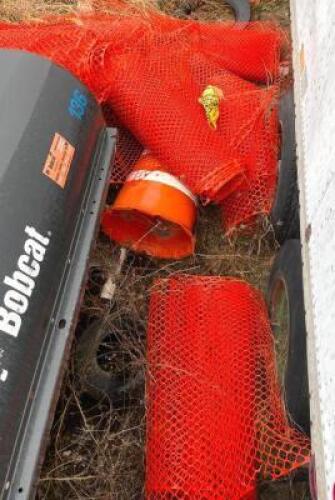 DESCRIPTION: ASSORTED FENCING AND TRAFFIC CONES LOCATION: BACK LOT LOCATION: 6249 LORENS LN. CEDAR HILL, MO 63016 QTY: 1