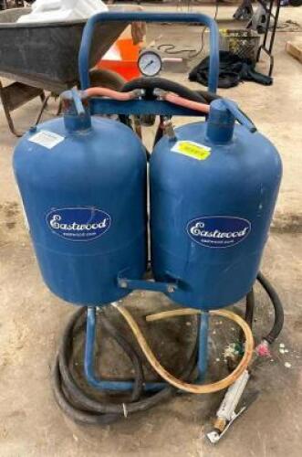 DESCRIPTION: BICARBONATE SODA ABRASIVE BLASTER BRAND/MODEL: EASTWOOD LOCATION: WAREHOUSE LOCATION: 6249 LORENS LN. CEDAR HILL, MO 63016 QTY: 1
