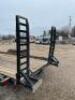 DESCRIPTION: 16' TRAILER WITH WHEEL RAMP AND TOOL BOX SIZE: 16'X82" LOCATION: BACK LOT LOCATION: 6249 LORENS LN. CEDAR HILL, MO 63016 QTY: 1 - 9
