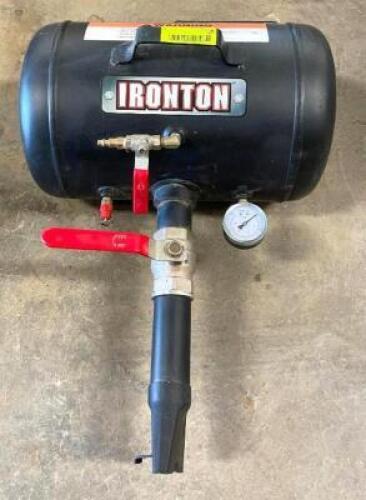 DESCRIPTION: 5 GALLON AIR BEAD SEATER BRAND/MODEL: IRONTON 54411 LOCATION: WAREHOUSE LOCATION: 6249 LORENS LN. CEDAR HILL, MO 63016 QTY: 1