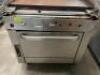 36" 3-BURNER GAS FLAT TOP GRIDDLE/OVEN - 2
