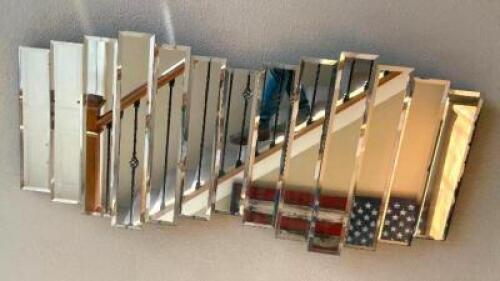 DESCRIPTION: 48" MIRROR DECORATION LOCATION: HOUSE #2 LOCATION: 6521 WOODLAND DRIVE CEDAR HILL, MO 63016 QTY: 1