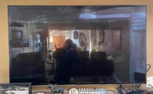 DESCRIPTION: 60" FLAT SCREEN HDTV BRAND/MODEL: SAMSUNG LOCATION: HOUSE #2 LOCATION: 6521 WOODLAND DRIVE CEDAR HILL, MO 63016 QTY: 1