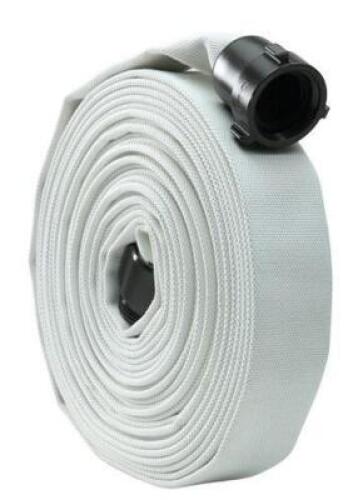 DESCRIPTION: (1) SINGLE JACKET MILL HOSE BRAND/MODEL: 201110 INFORMATION: WHITE/SYNTHETIC SBR RUBBER RETAIL$: 110.43 SIZE: 50' QTY: 1