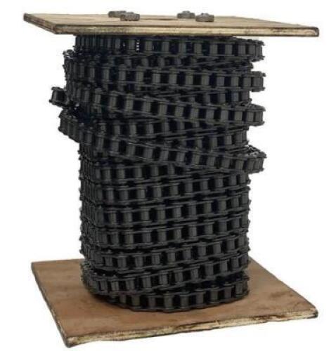 DESCRIPTION: (1) HEAVY DUTY ROLLER CHAIN BRAND/MODEL: 60R-50 INFORMATION: TENSILE STRENGTH: 31.8-7227 KN-LB RETAIL$: 112.45 SIZE: 50' QTY: 1