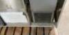 7' CUSTOM STAINLESS STEEL COOKING STATION WITH FOOD WARMER, WASH SINK, AND STORAGE - 9