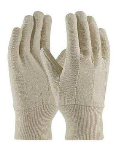 DESCRIPTION: (5) PACKS OF (12) ECON GRADE COTTON GLOVE BRAND/MODEL: PIP/90-908CI INFORMATION: NATURAL/LADIES GLOVE RETAIL$: 79.20 PER PK OF 12 QTY: 5